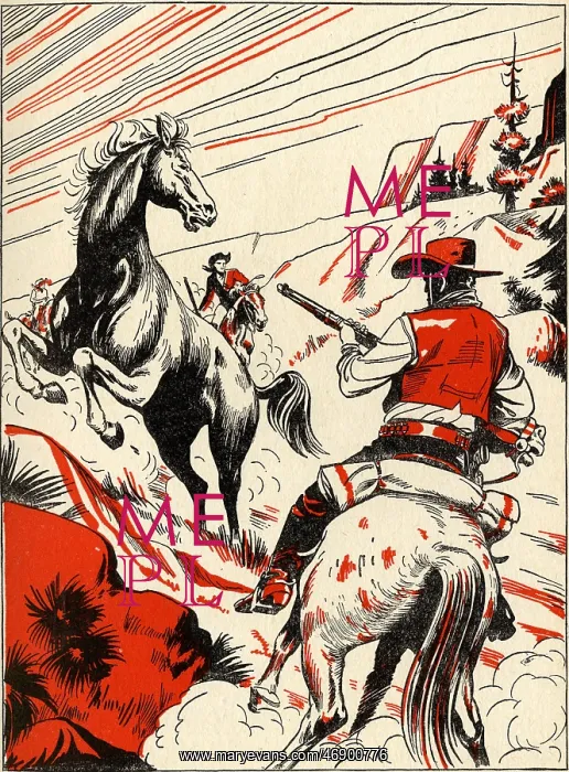 : 1958, kitsch, comic book style illustration : 1958, kitsch, comic book style illustration