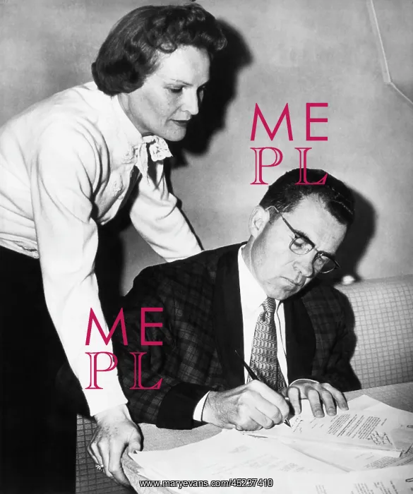 : 1958 US Presidency. Second Lady (and future ? : 1958 US Presidency. Second Lady (and future ?