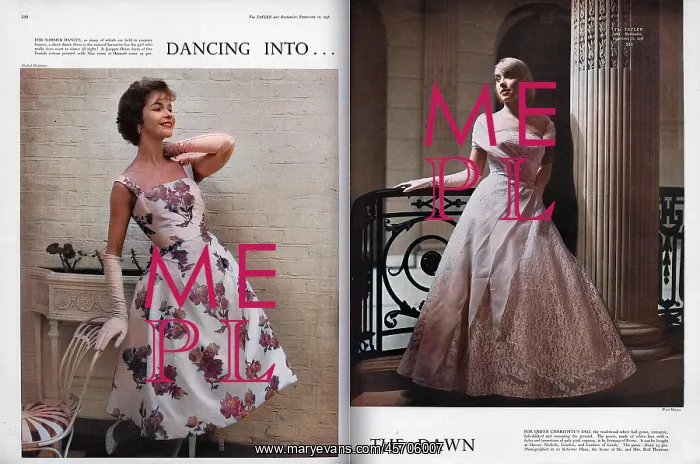  : The 1958 Season - Dresses for Dancing into the Dawn