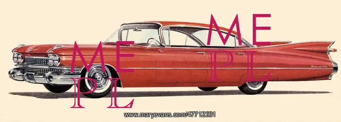  : 1959 Cadillac DeVille Coupe