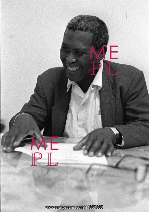 : 1960 - Chief Albert Luthuli on Pretoria station. (Photograph : 1960 - Chief Albert Luthuli on Pretoria station. (Photograph