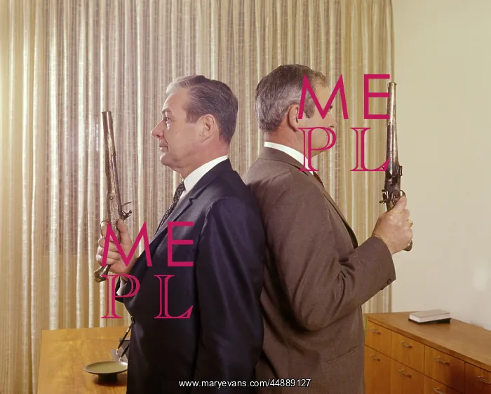 : 1960s 2 Middle Aged Business Men : 1960s 2 Middle Aged Business Men
