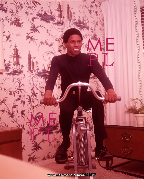  : 1960s African-American Man On