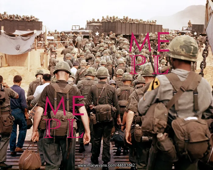 : 1960s Arrival Of U.S. Army Soldiers : 1960s Arrival Of U.S. Army Soldiers