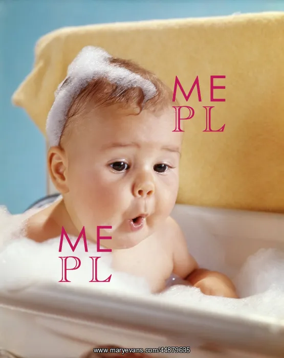  : 1960s Baby In Bathtub Covered