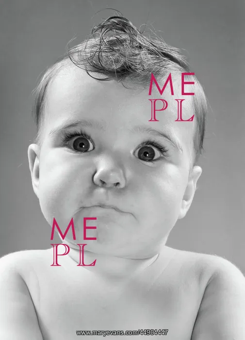 : 1960s - Baby Making Funny Face : 1960s - Baby Making Funny Face