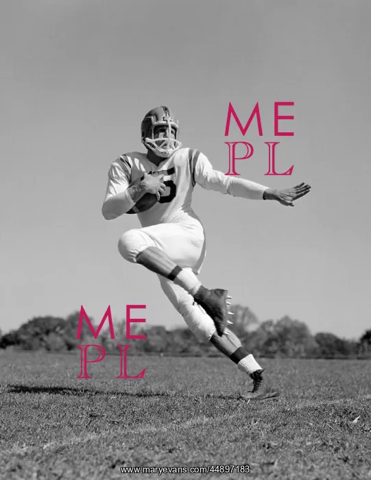  : 1960s Catch Football Team