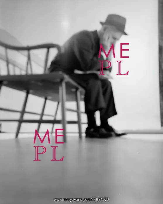 : 1960s Depressed Elderly Man Sitting : 1960s Depressed Elderly Man Sitting