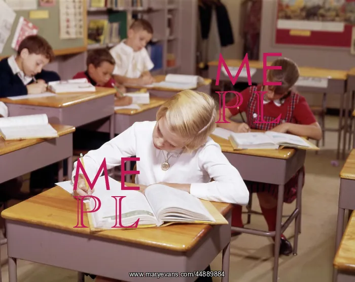 : 1960s Elementary School Children : 1960s Elementary School Children