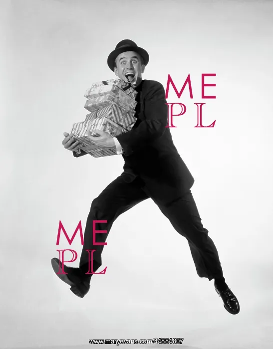  : 1960s Excited Enthusiastic Man