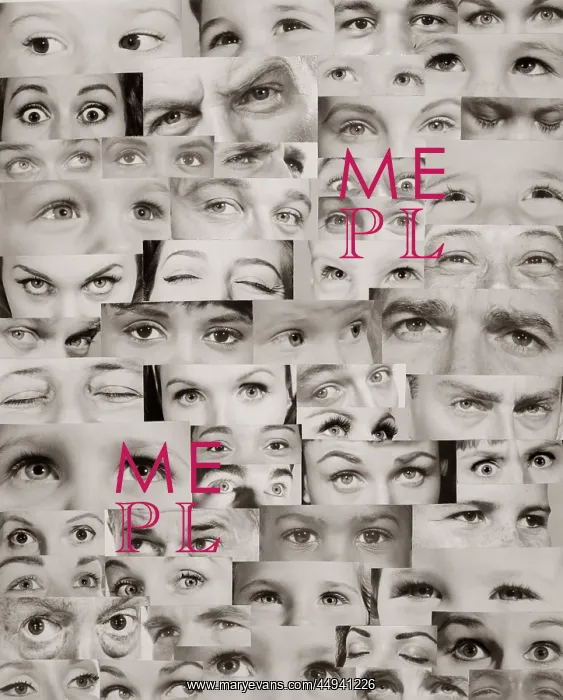  : 1960s Montage Of Eyes