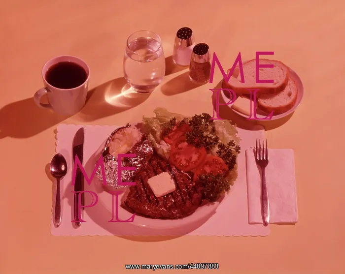  : 1960s Place Setting Pate With