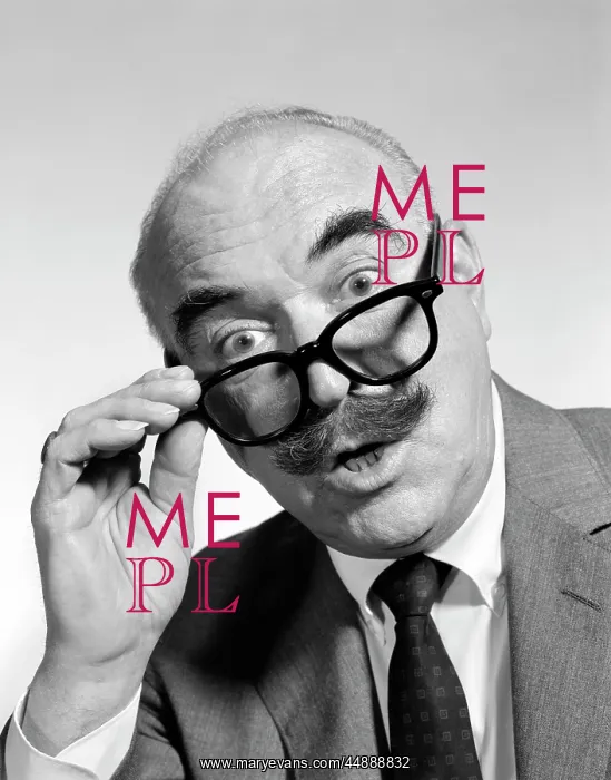 : 1960s Portrait Of Balding Elderly : 1960s Portrait Of Balding Elderly