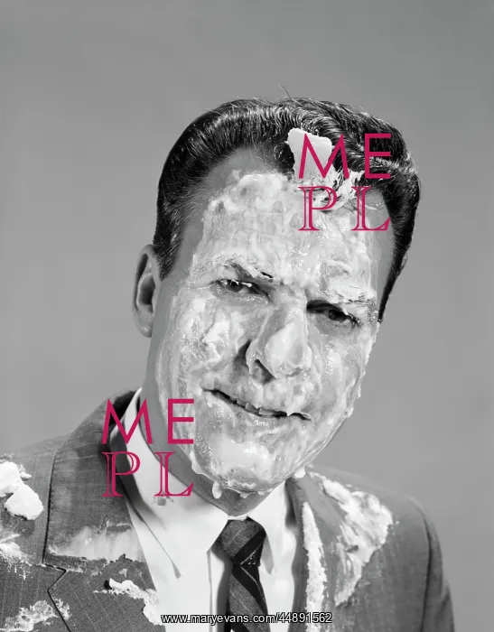  : 1960s Portrait Man Covered In