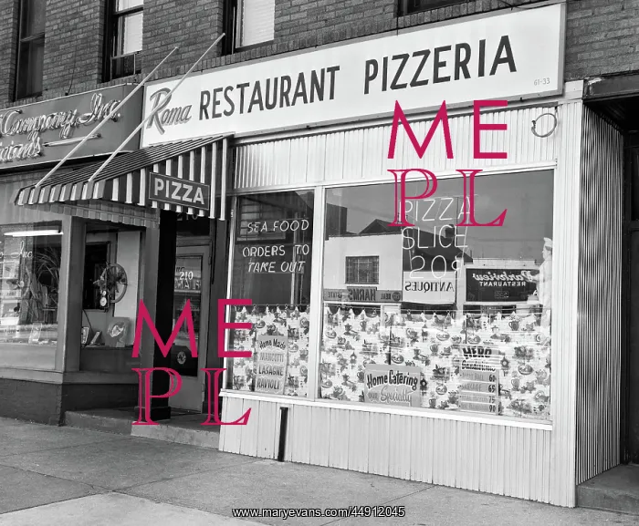  : 1960s restaurant pizzeria