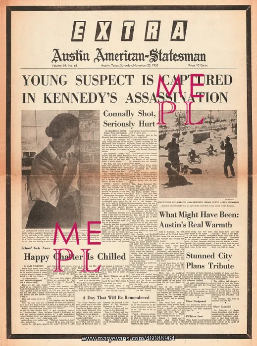: 1963 Assassination of President Kennedy : 1963 Assassination of President Kennedy