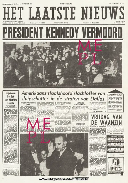 : 1963 Assassination of President Kennedy : 1963 Assassination of President Kennedy