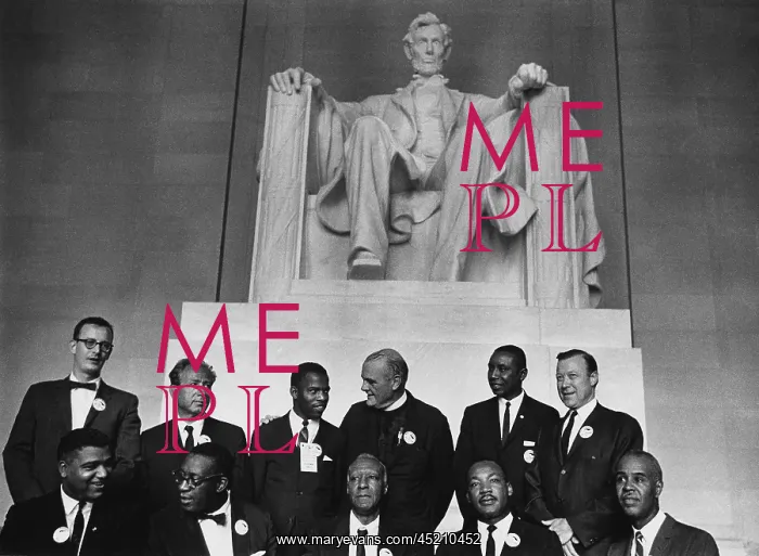 : 1963 March on Washington. Leaders of the ? : 1963 March on Washington. Leaders of the ?