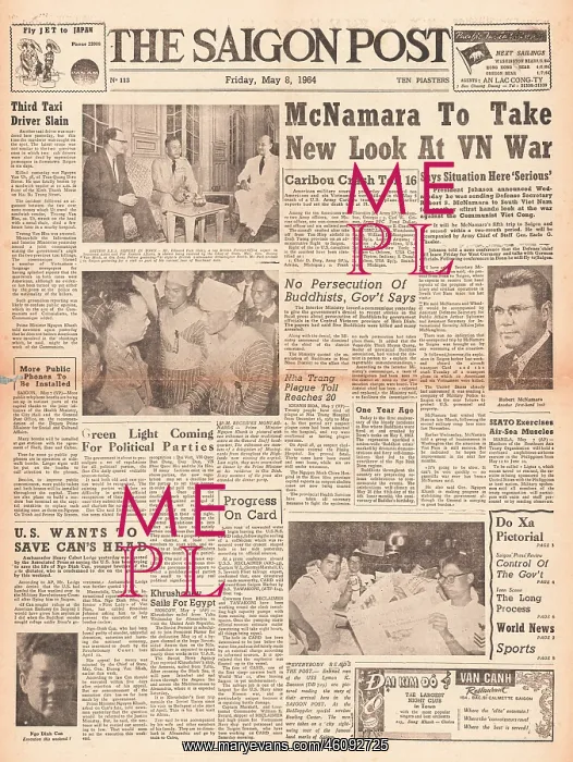: 1964 The Saigon Post Vietnam War : 1964 The Saigon Post Vietnam War