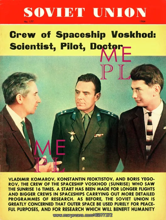 : 1964 The Soviet Union Issue 177 Soviet cosmonauts : 1964 The Soviet Union Issue 177 Soviet cosmonauts
