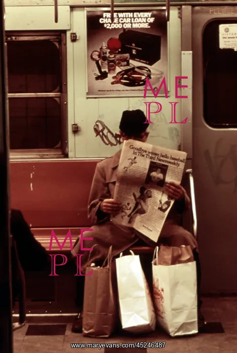 : 1970s America - Graffiti on a subway car : 1970s America - Graffiti on a subway car