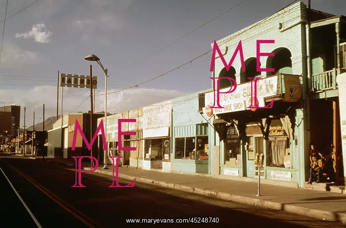: 1970s America. The second ward or el barrio of : 1970s America. The second ward or el barrio of