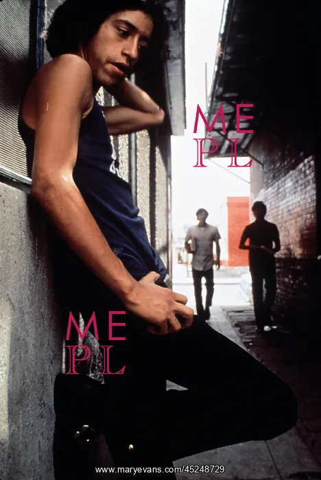 : 1970s America. Three young chicano men in the : 1970s America. Three young chicano men in the