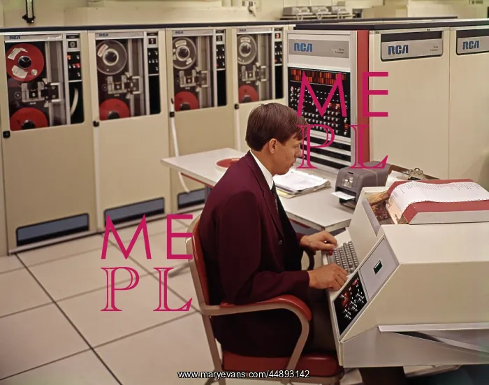  : 1970s Computer Printer
