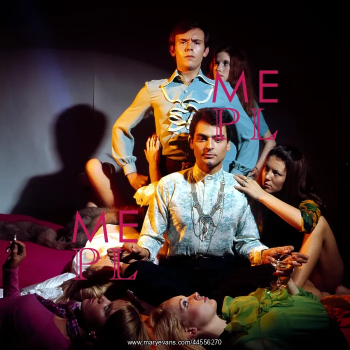  : 1970s Group party scene