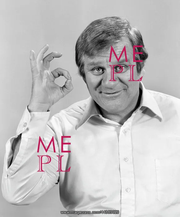  : 1970s Middle Aged Man Making Okay