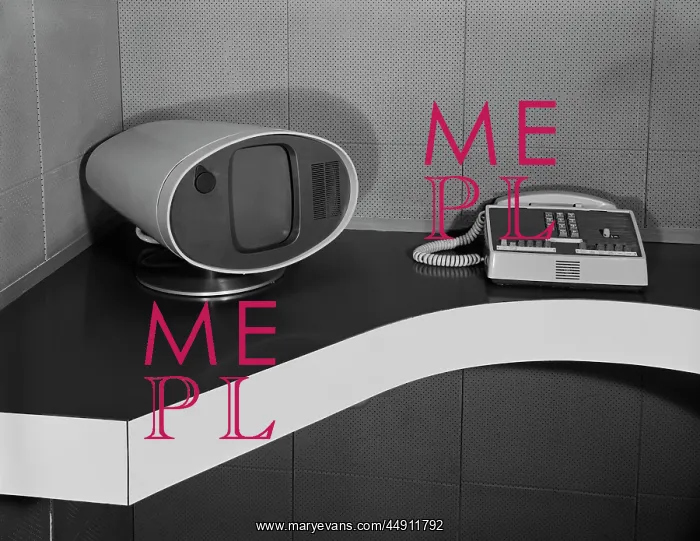 : 1970s PICTURE PHONE TELEPHONE : 1970s PICTURE PHONE TELEPHONE