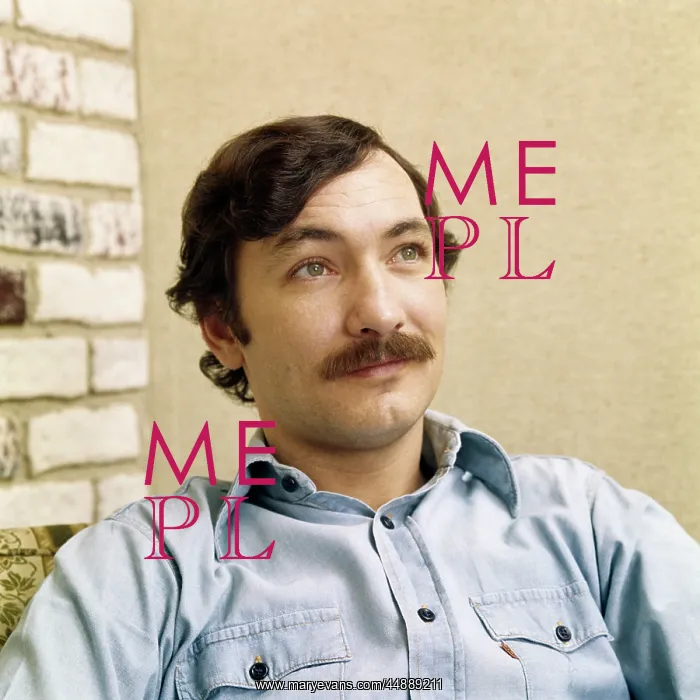  : 1970s Retro Portrait Man With