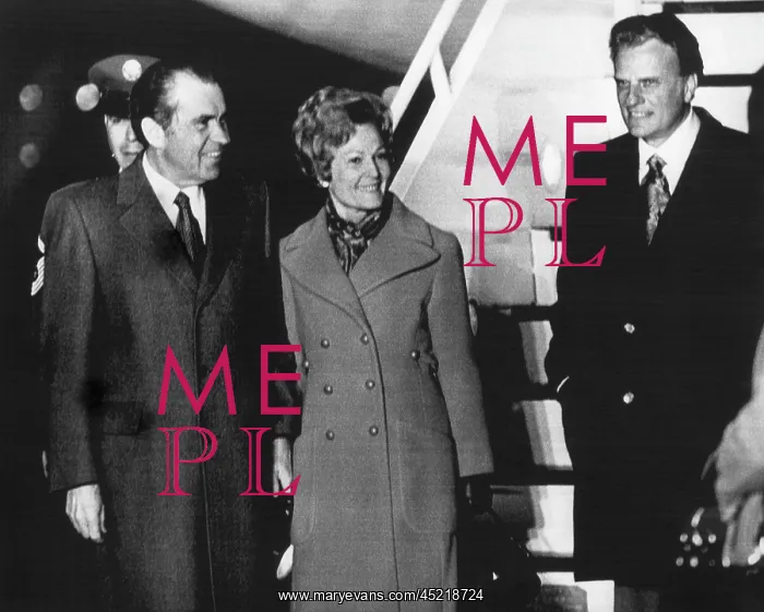 : 1972 US Presidency. From left: President ? : 1972 US Presidency. From left: President ?
