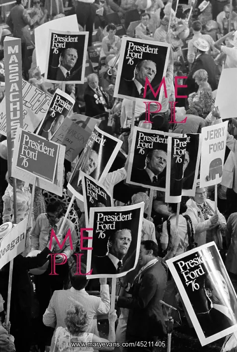 : 1976 Republican Convention. Demonstration ? : 1976 Republican Convention. Demonstration ?
