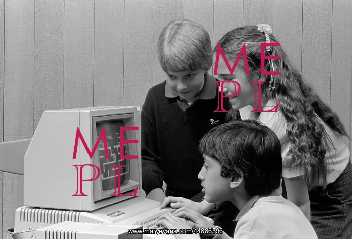 : 1980s Boy Sitting In Front Of : 1980s Boy Sitting In Front Of