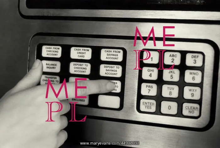  : 1980s Hand Pressing Buttons Panel