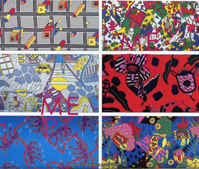 : 1985, patterns, cotton, polyester, silk, animals : 1985, patterns, cotton, polyester, silk, animals