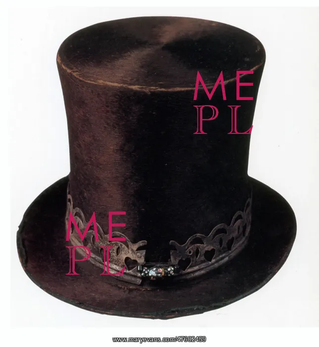 : 19th Century Beaver Hat : 19th Century Beaver Hat