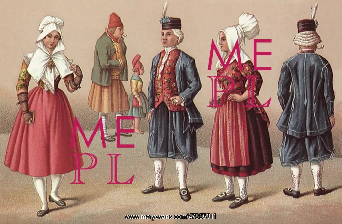  : 19th Century French Garb