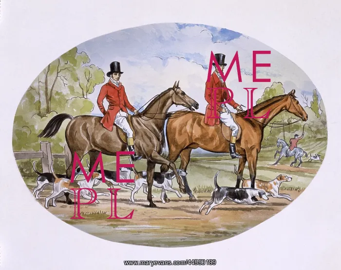 : A 19th century hunt : A 19th century hunt
