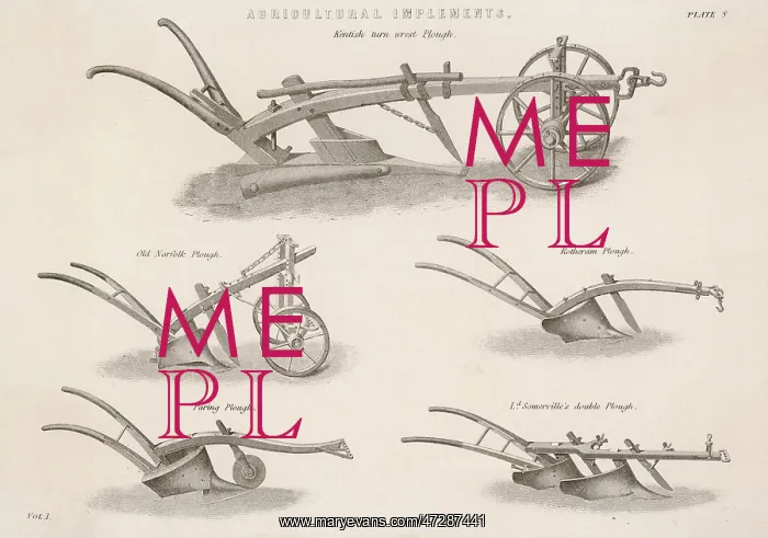 : 19TH CENTURY PLOUGHS : 19TH CENTURY PLOUGHS