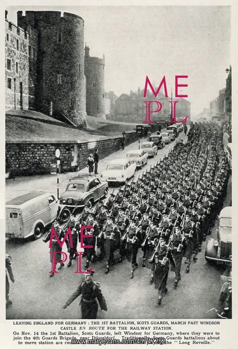 : 1st battalion, Scots Guards, 1958 : 1st battalion, Scots Guards, 1958