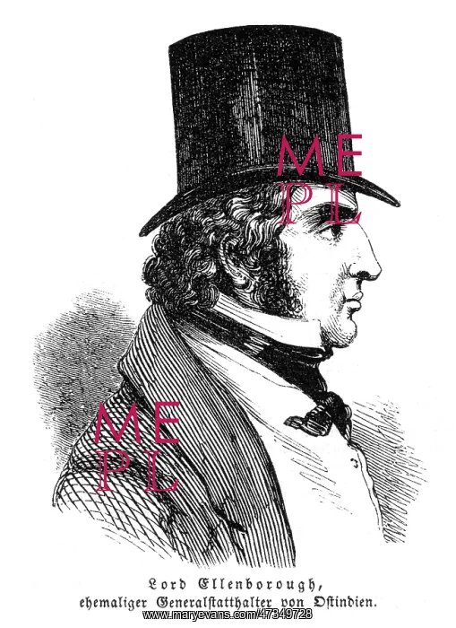: 1ST EARL OF ELLENBOROUGH : 1ST EARL OF ELLENBOROUGH