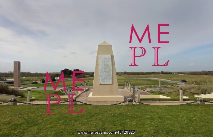: 1st Engineer Special Brigade Monument, Utah beach : 1st Engineer Special Brigade Monument, Utah beach