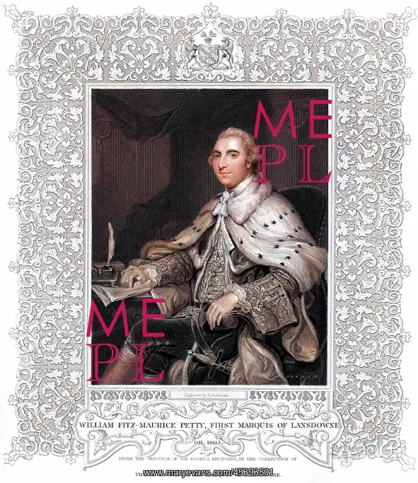 : 1ST MARQUESS LANSDOWNE : 1ST MARQUESS LANSDOWNE
