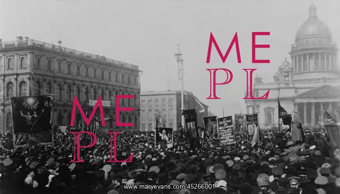 : The 1st of May celebration, Isaakievskii Square : The 1st of May celebration, Isaakievskii Square