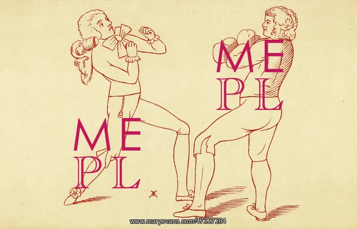  : 2 MEN BOXING 1788