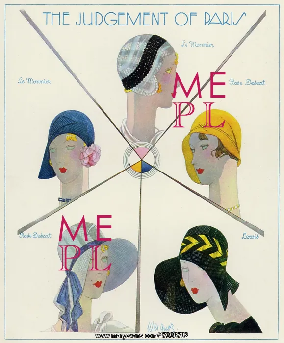 : 20S HAT SELECTION 1929 : 20S HAT SELECTION 1929