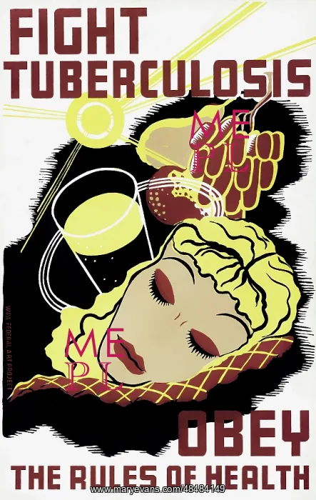 : 20th century print made to educate people about : 20th century print made to educate people about