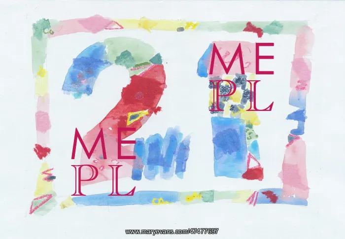  : 21 - in pink and blue